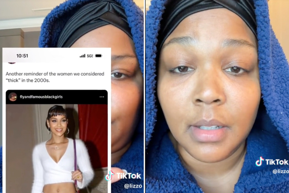Lizzo takes to TikTok to talk the evolution of "thick"