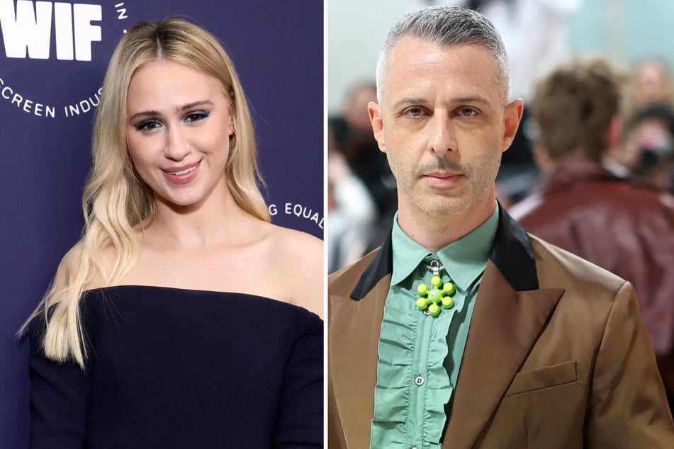 Maria Bakalova (l) will star as Ivana Trump in The Apprentice, while Succession star Jeremy Strong (r) will take on the role of Roy Cohn.