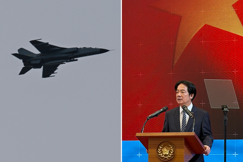 Taiwan's president proposes massive increase in military spending as China issues warning