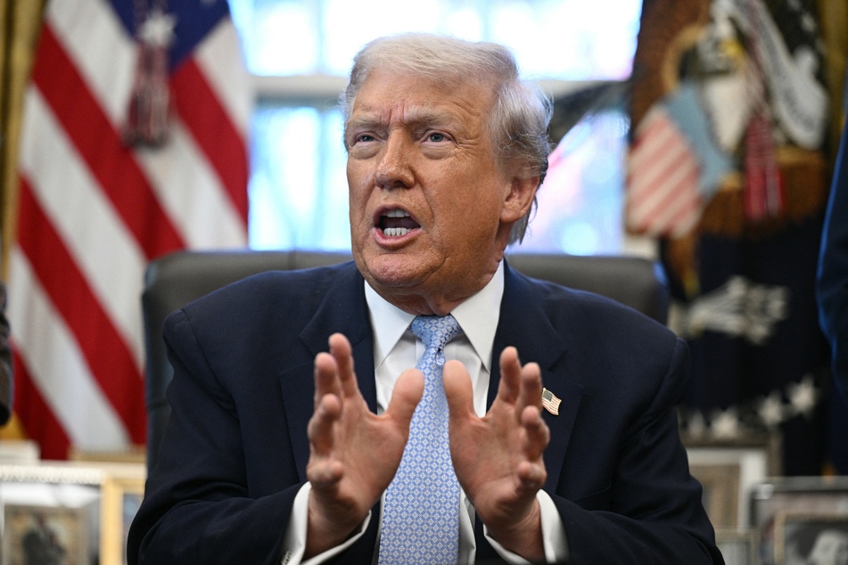 The BBC's chairman vowed Monday to fight a billion-dollar lawsuit which President Donald Trump has threatened to bring against the British broadcaster for defamation.