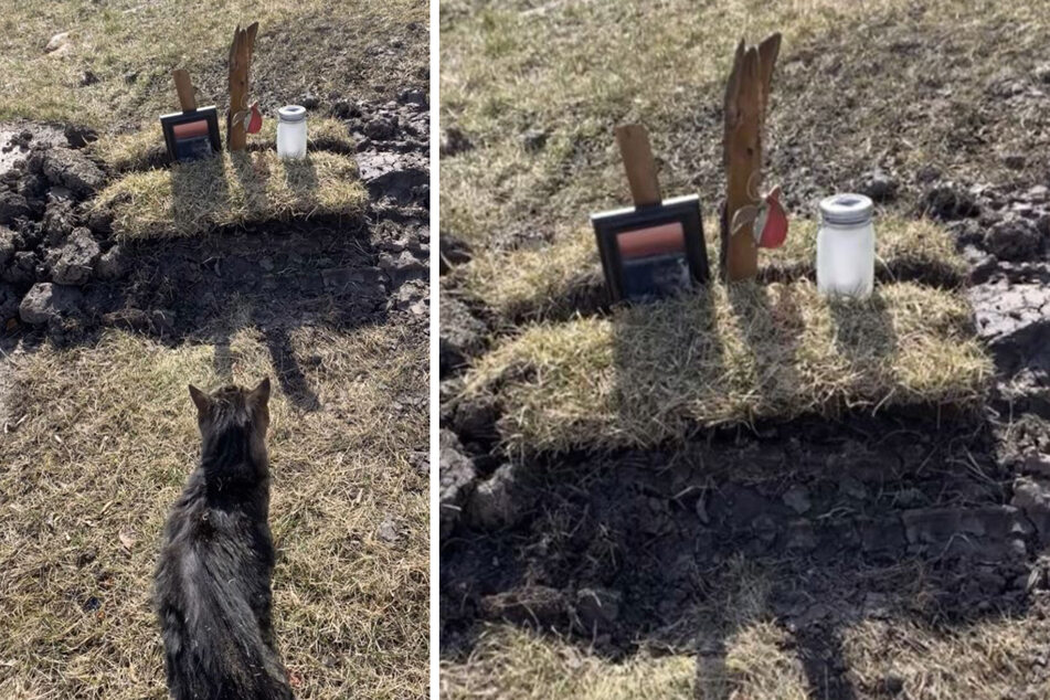Texas Ranger sat by the grave of his beloved late sister in the heartbreaking clip.