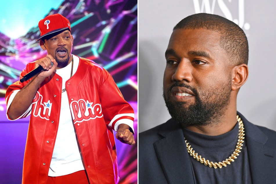 Kanye West and Will Smith join forces for first-class airplane selfie