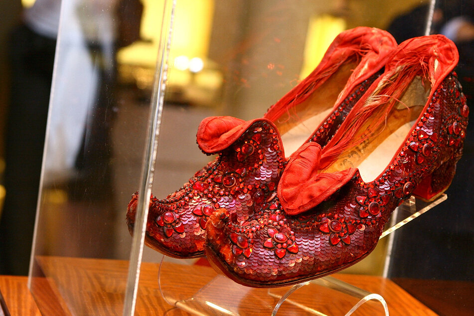 Elderly man charged with stealing Wizard of Oz shoes worth millions!