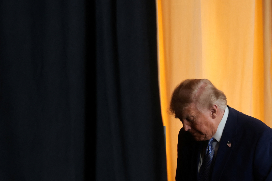 President Donald Trump's popularity is near record lows, according to recent polling data.