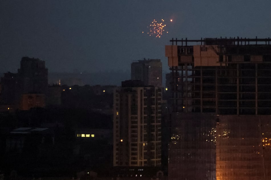 Kyiv was reportedly hit by "almost two dozen" Russian drones in the latest major attack on the capital.