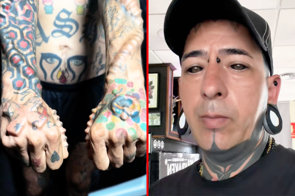 Oscar Marquez has embedded silicone under the skin of many clients, chopped their tongues in half, and tattooed their eyeballs.