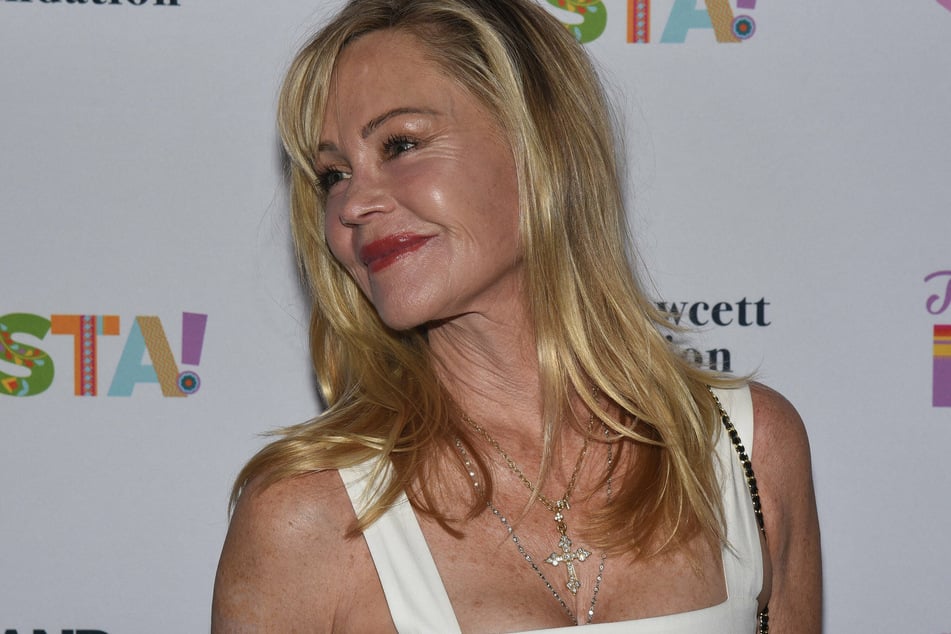 Sixty-three years young and beautiful: Melanie Griffith poses in lingerie
