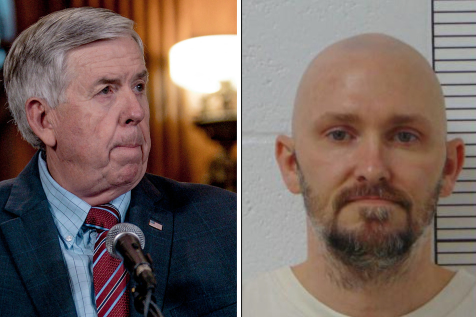 Missouri Governor Mike Parson (l.) said the execution of Michael Tisius will proceed despite jurors calls for clemency.