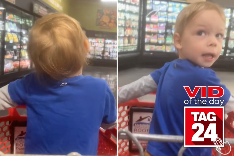 Today's Viral Video of the Day features a little boy who stole the show on TikTok with his impressive vocals while food shopping!