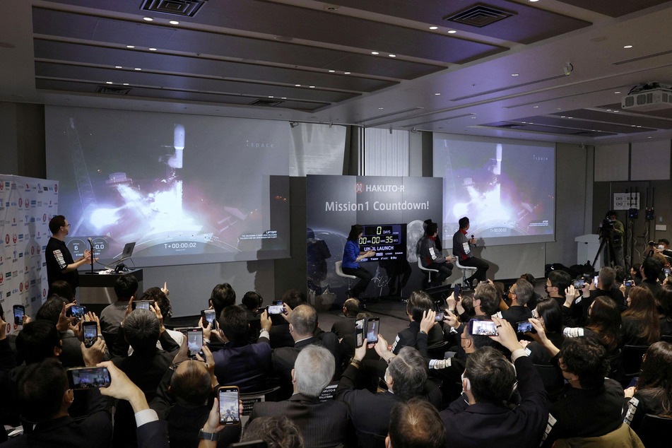 SpaceX rocket blasts off with Japan's ispace mission to moon