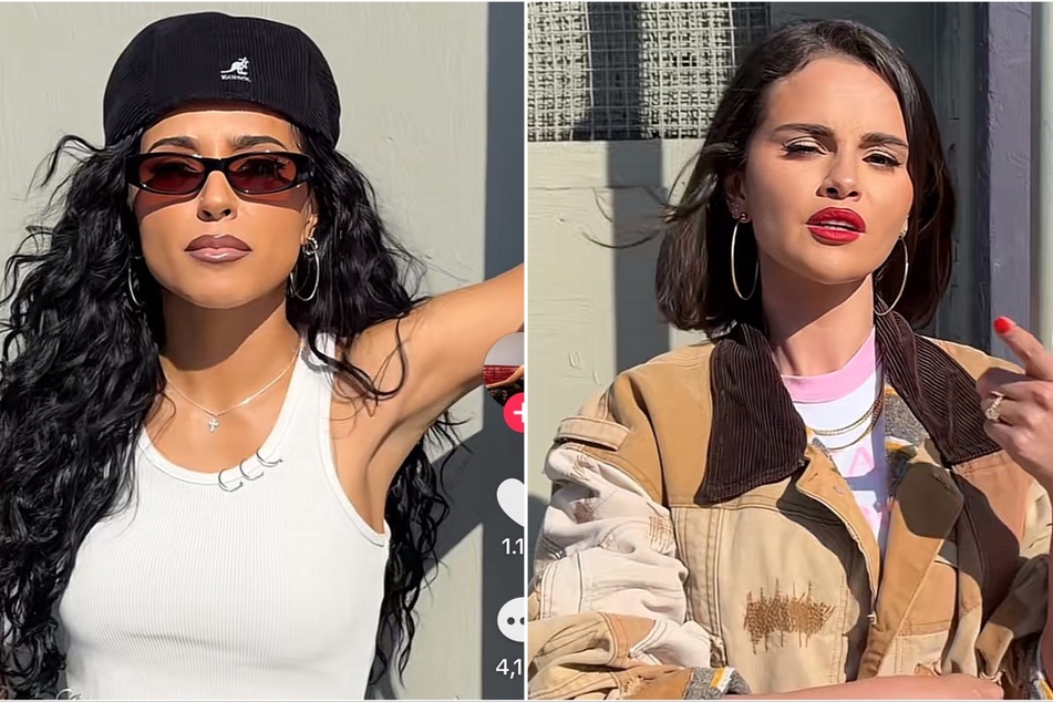 Selena Gomez and Becky G star in cheeky TikTok ahead of new song: "when Gomez meets Gomez"