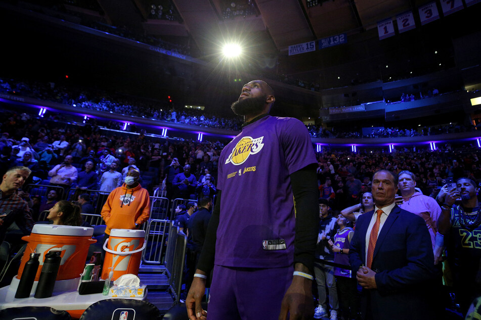 LeBron James became the first 38-year-old to ever record a 20-point triple-double in the Los Angeles Lakers' OT win over the New York Knicks.