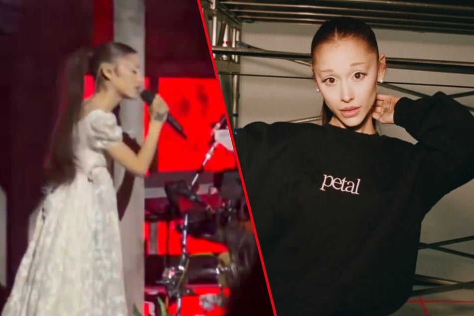 Ariana Grande debuts new song petal live on tour just days before album drop!