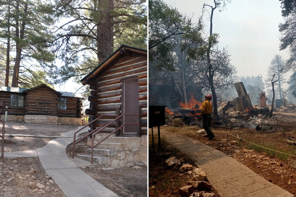 Dragon Bravo wildfire destroys historic Grand Canyon lodge as criticism of response grows