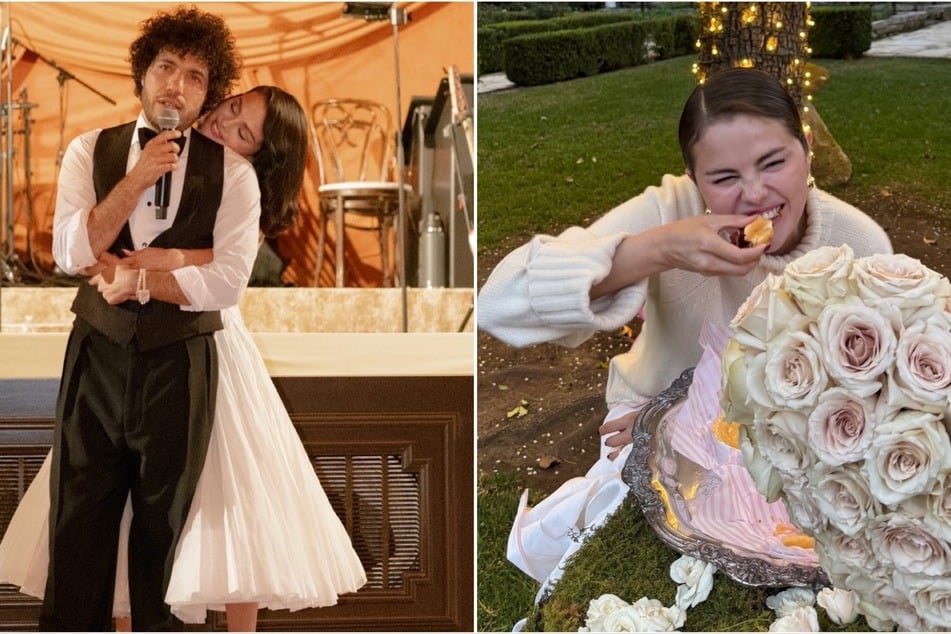 Selena Gomez and Benny Blanco share sneak peak into their first Valentine's Day as a married couple