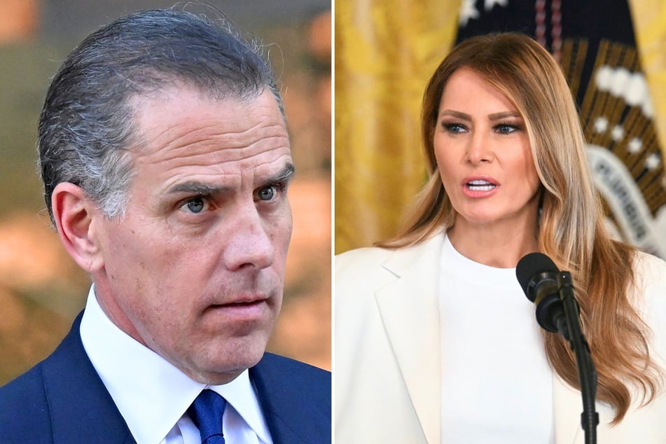 Melania Trump threatens to sue Hunter Biden over "extremely salacious" Epstein claims