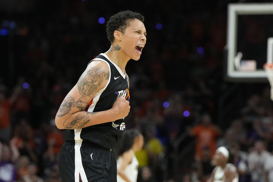 Griner normally travels on charter flights and has personnel around her since returning to the US.