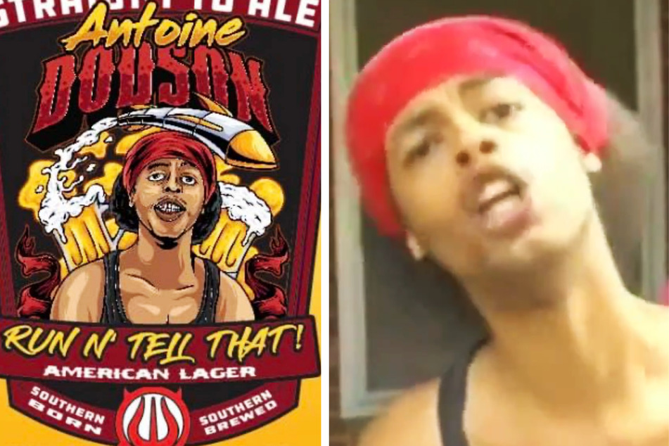 Viral sensation Antoine Dodson launches new "Run N' Tell That" Lager