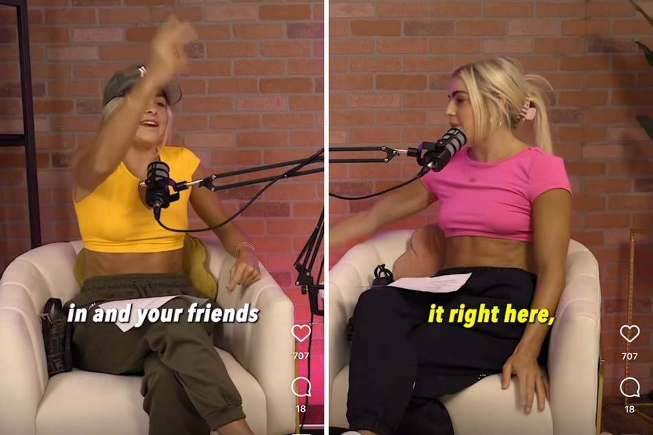 Hanna Cavinder calls out mystery girl on podcast over apparent boy drama