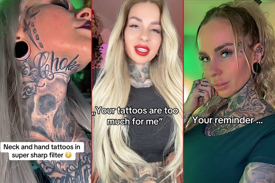 26-year-old woman shares radical tattoo transformation after coating entire body in ink