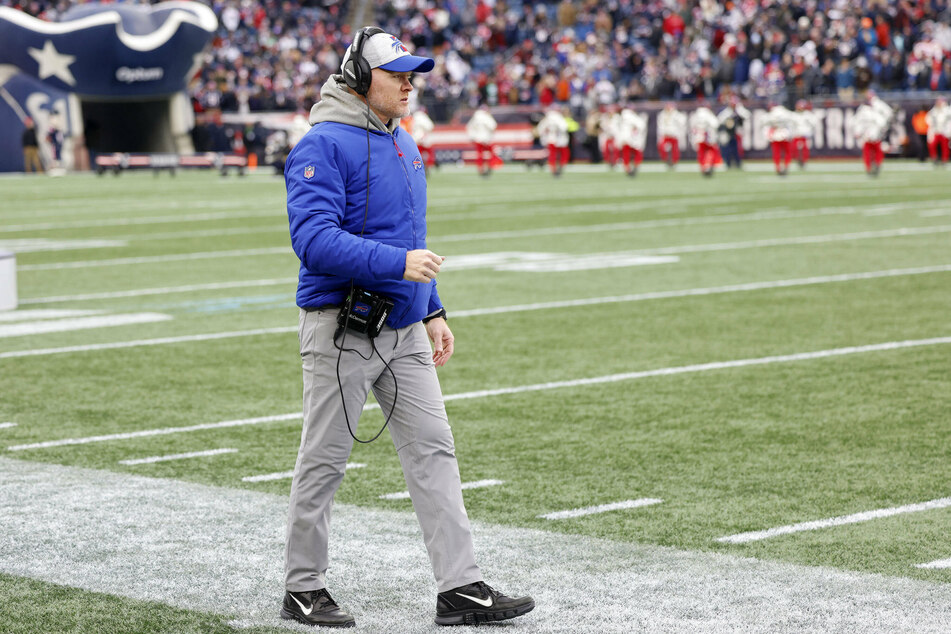 Buffalo Bills head coach Sean McDermott.