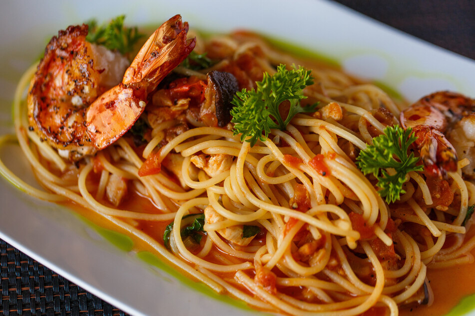 Feel free to add a protein to the recipe! We recommend some beautiful fresh prawns.