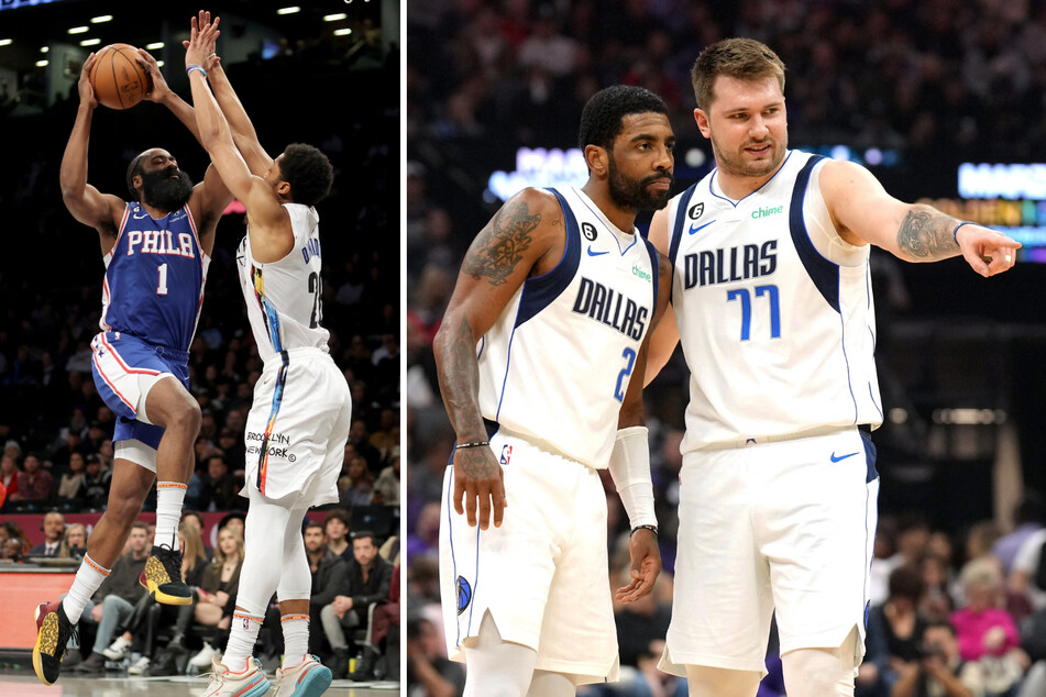 NBA roundup: Embiid and Harden down Nets, Irving loses in first outing for Mavs