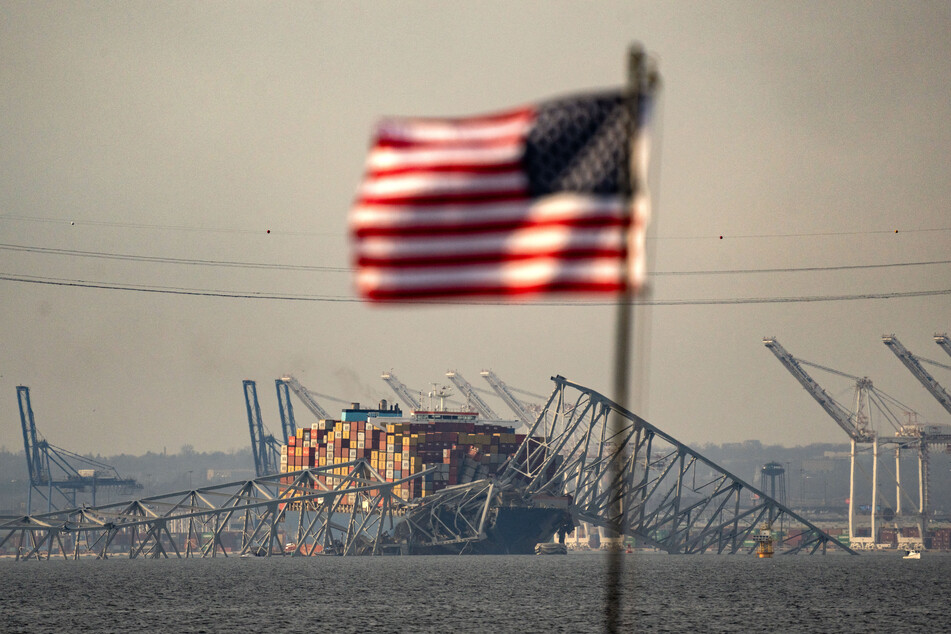 The Dali, a packed container ship, slamming into one of the bridge's supports early Tuesday morning.