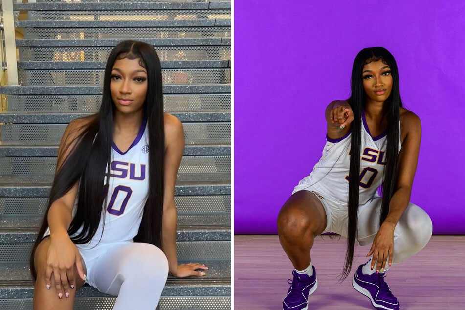 Angel Reese serves in hot hand-picked Reebok lewk