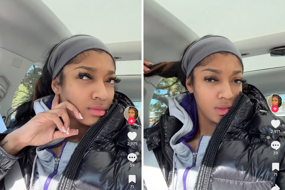 Angel Reese drops playful message to boyfriend Cam'Ron Fletcher