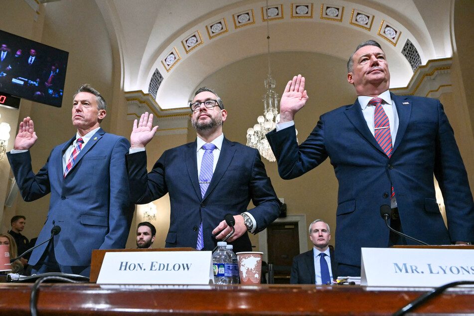 Heads of immigration agencies sat through a congressional hearing on Tuesday in which they defended President Donald Trump's deportation agenda.