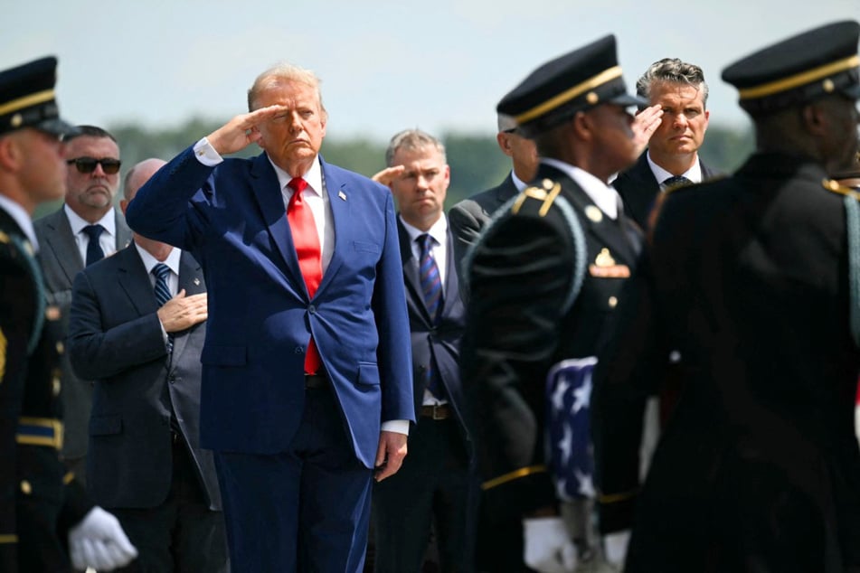 Trump insists fallen US troops supported his Iran war