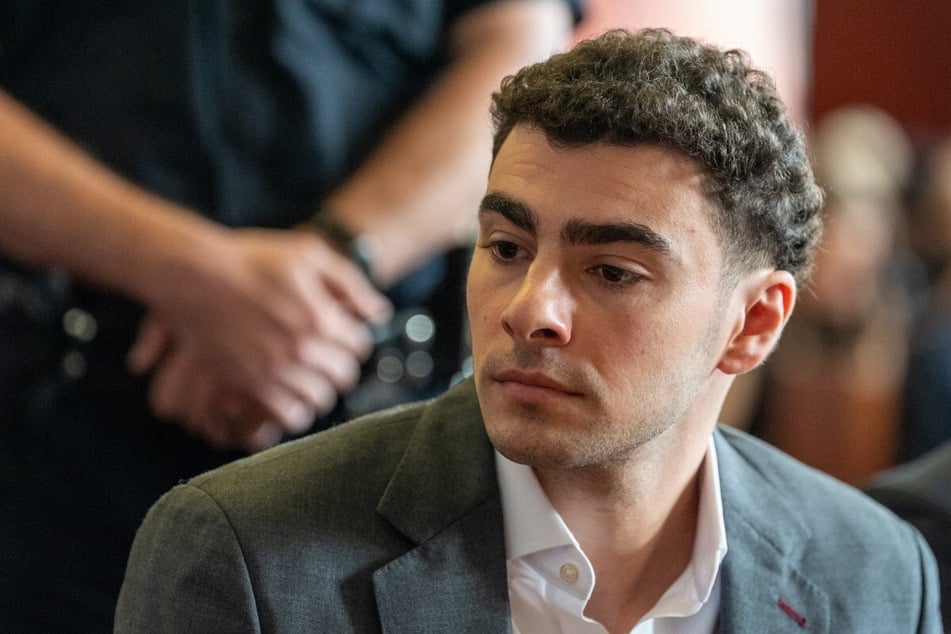 Luigi Mangione attends a pre-trial hearing at Manhattan Criminal Court in New York on August 11, 2026.