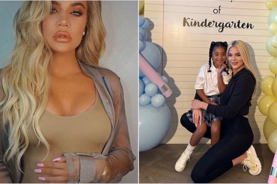 Khloé Kardashian shares rare pregnancy pics in honor of daughter True's birthday