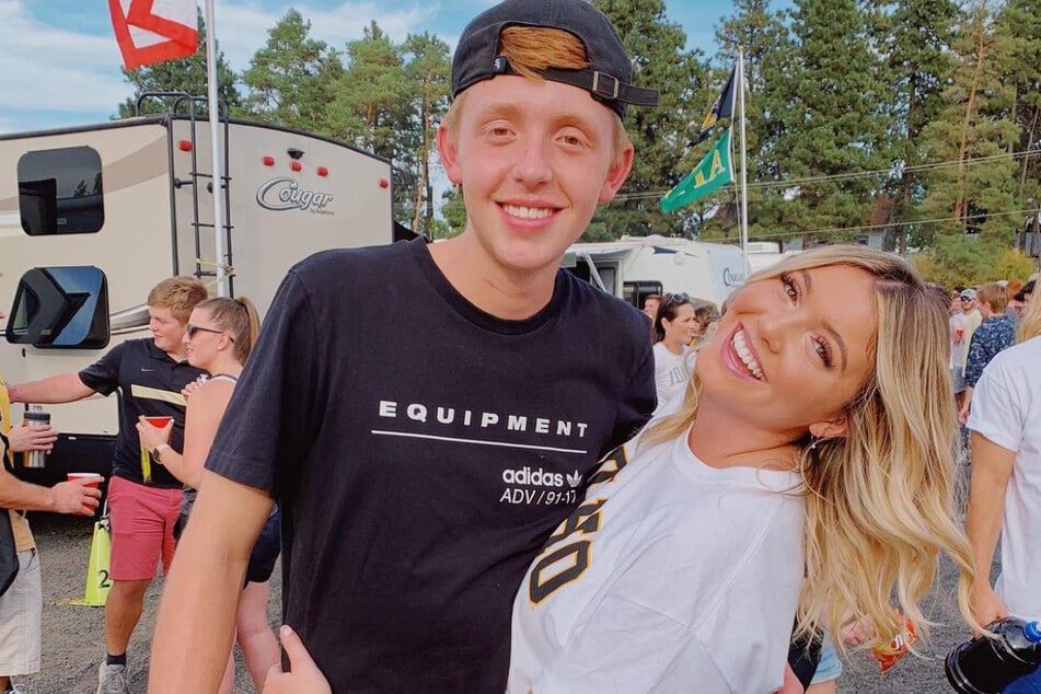 Jack DuCoeur (l), the ex-boyfriend of victim Kaylee Goncalves, was targeted by internet sleuths despite being cleared by police.