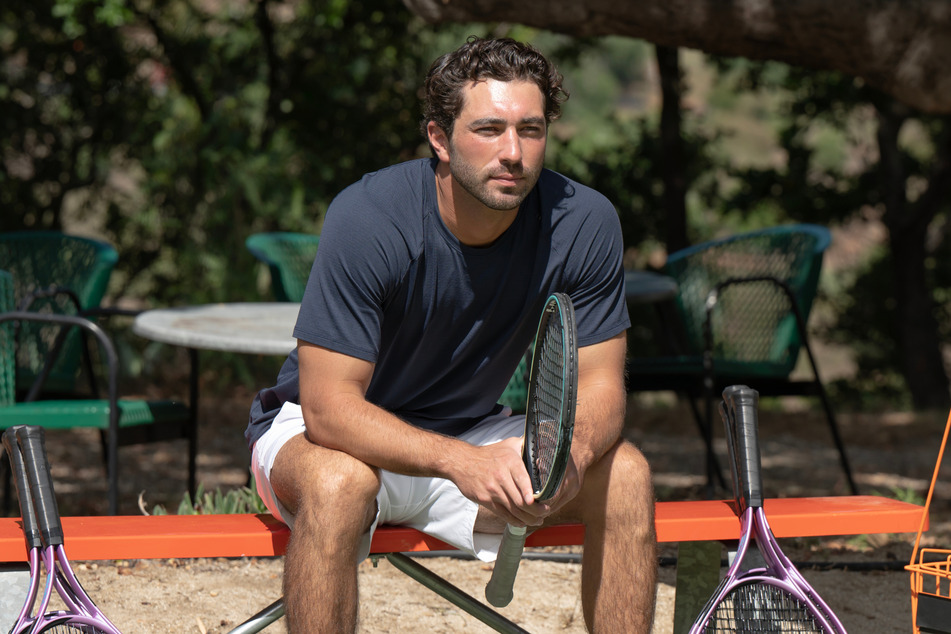 Bachelor Joey Graziadei took his ladies on a tennis-themed group date as tensions episode 3.