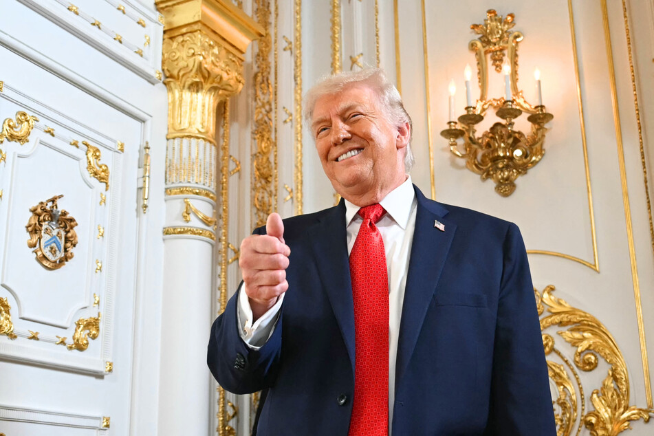 On Thursday, President Donald Trump (pictured) pardoned convicted criminal Adriana Camberos – his second time doing so.