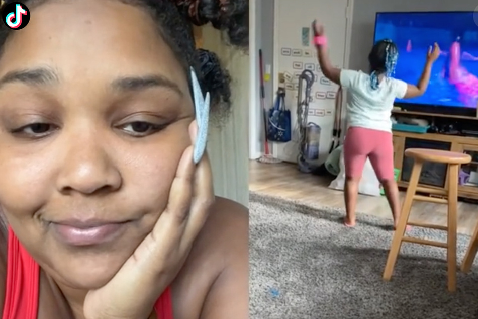 Lizzo moved to tears by TikTok of little girl rocking out to About Damn Time