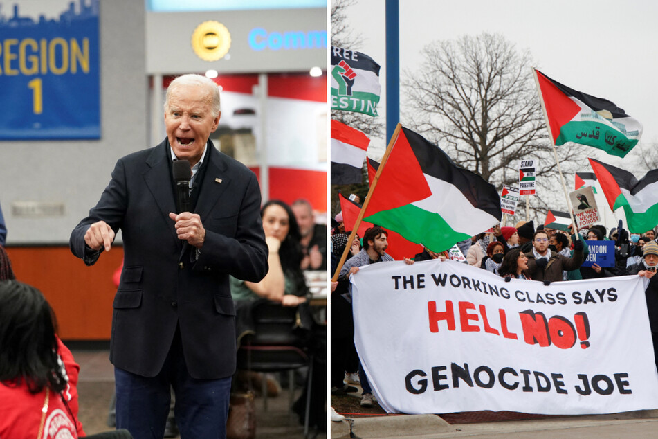 Biden met with protest and snubs on Michigan trip marked by war on Gaza