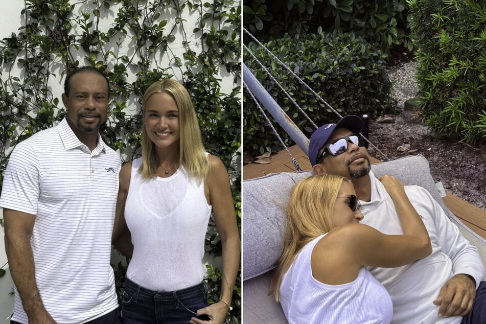 Tiger Woods confirmed his romance with Vanessa Trump in snaps shared on social media.