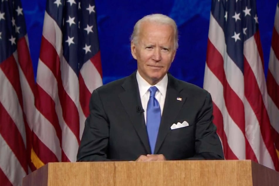 Joe Biden is still in the lead.