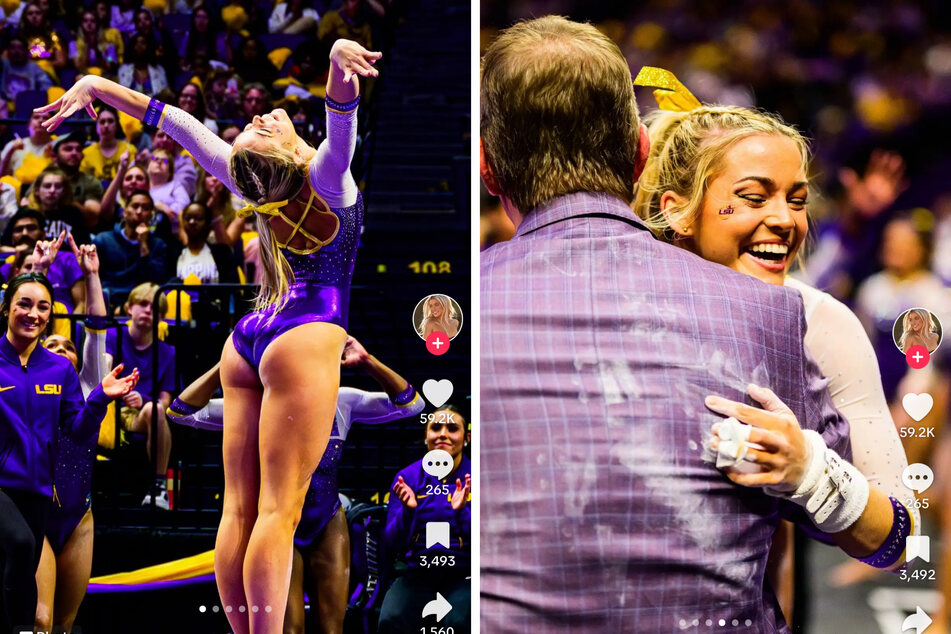 Olivia Dunne revealed how she's feeling before gearing up to compete in the SEC Championship on Saturday evening.