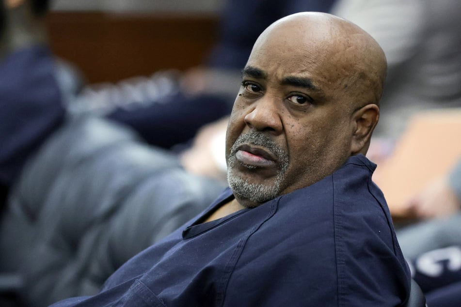 Duane Davis appears in Clark County District Court during a calendar call and motion hearing for his upcoming trial at the Regional Justice Center on August 4, 2026.