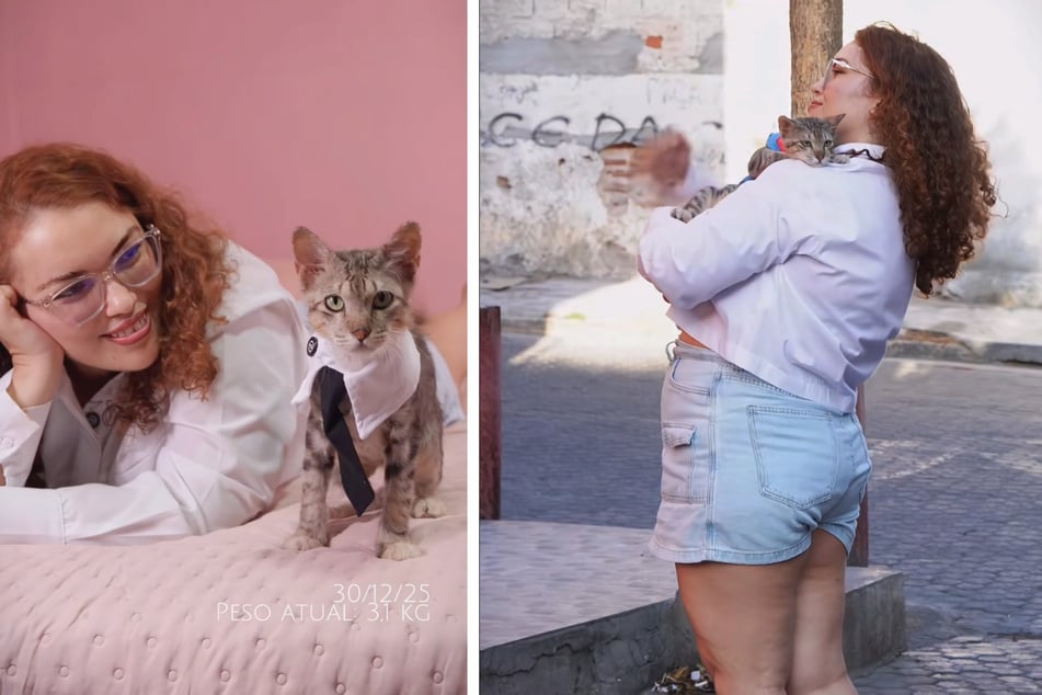 Rescuing a crusty kitty helped this woman heal.