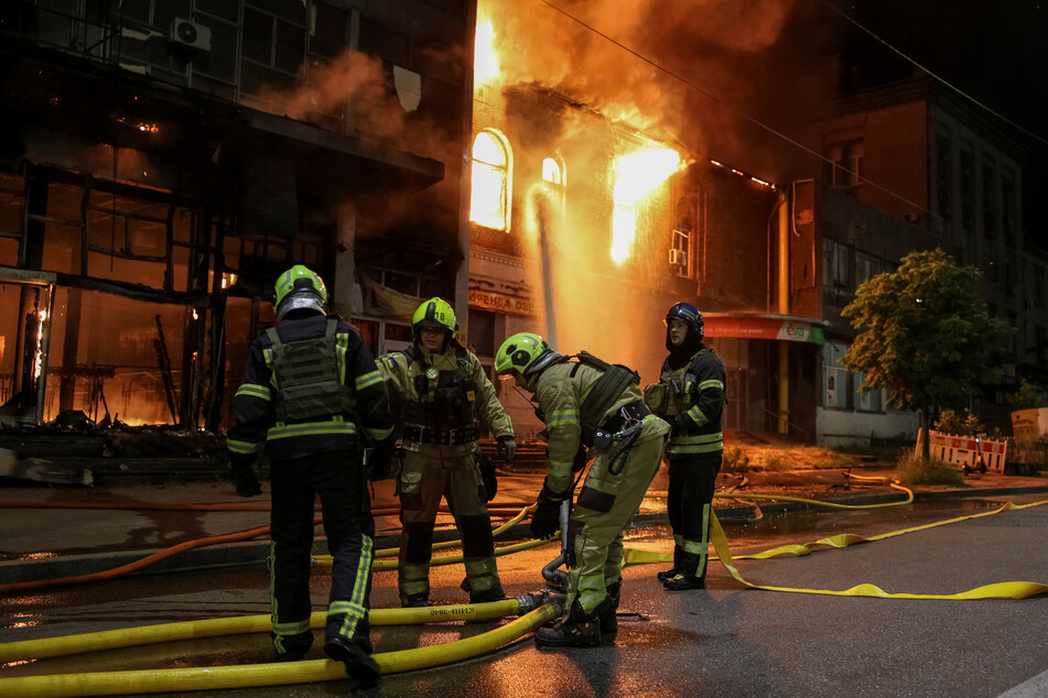 Hundreds of Russian drones swarmed Ukraine, causing damage and injuries in multiple cities.