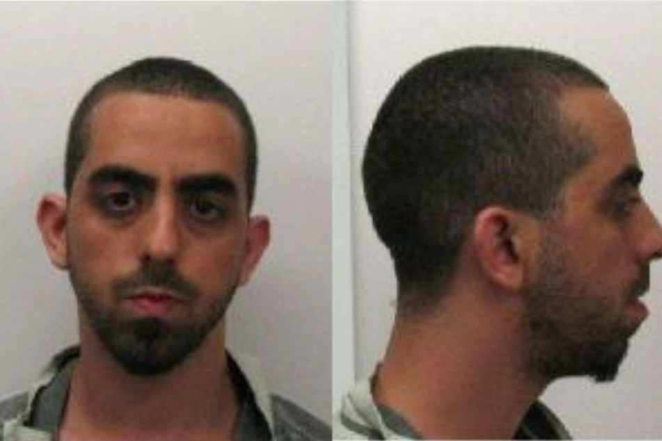 Hadi Matar of Fairview, New Jersey, who pleaded not guilty to charges of attempted murder and assault of acclaimed author Salman Rushdie, appears in booking photographs at Chautauqua County Jail.