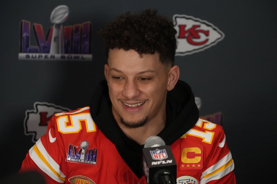 Kansas City Chiefs quarterback Patrick Mahomes is keeping his eyes on the prize ahead of Super Bowl LVIII.