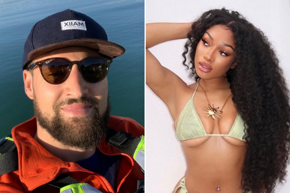 Megan Thee Stallion and Klay Thompson make it official with PDA-filled snaps!