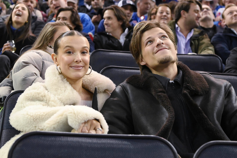 Millie Bobby Brown (l.) and Jake Bongiovi have been engaged since April 2023.