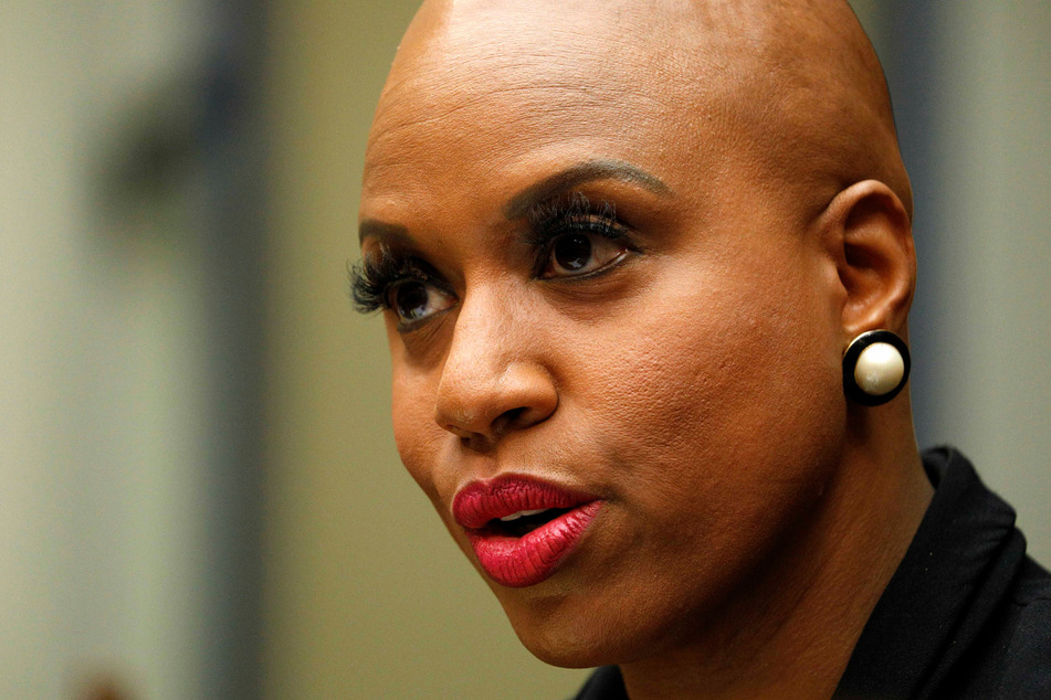 Massachusetts Rep. Ayanna Pressley was one of the key sponsors of the letter demanding the expedited release of Title IX changes.